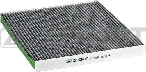 Zekkert IF-3218P - Фильтр воздуха в салоне autosila-amz.com