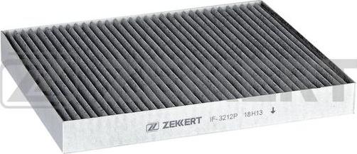 Zekkert IF-3212P - Фильтр воздуха в салоне autosila-amz.com