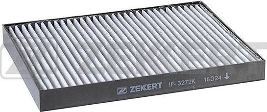 Zekkert IF-3272K - Фильтр воздуха в салоне autosila-amz.com