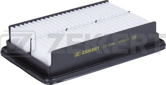 Zekkert LF-2286 - Воздушный фильтр, двигатель autosila-amz.com