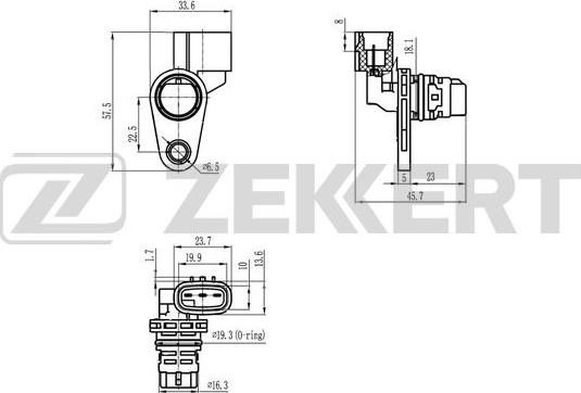 Zekkert SE-5029 - Датчик, положение распределительного вала autosila-amz.com