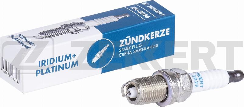 Zekkert ZK-3026 - Свеча зажигания autosila-amz.com