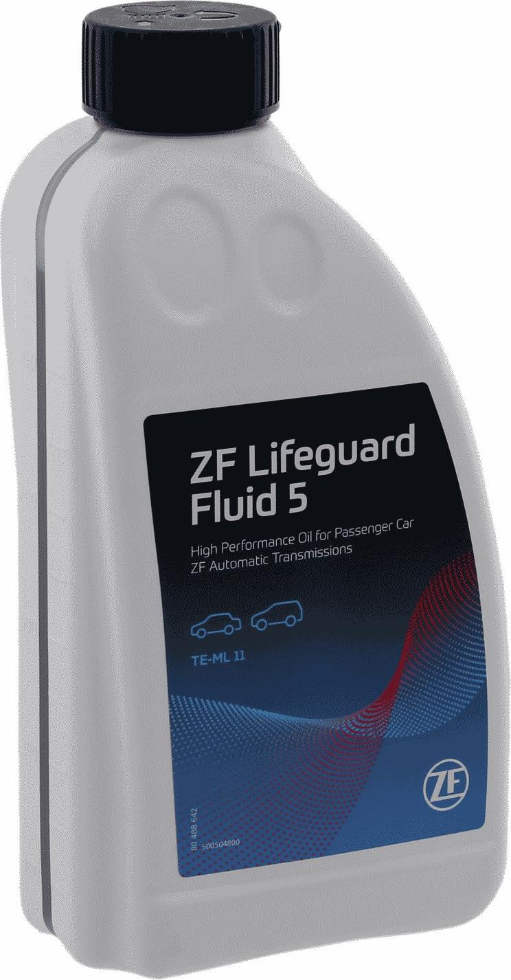 ZF S671.090.170 - Жидкость гидравлическая 1л - ZF LIFEGUARDFLUID 5, полусинтетическая (желтая) для АКПП ZF серии 4HP и autosila-amz.com
