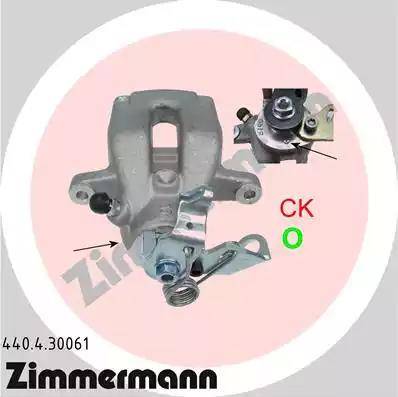 Zimmermann 440.4.30061 - Тормозной суппорт autosila-amz.com