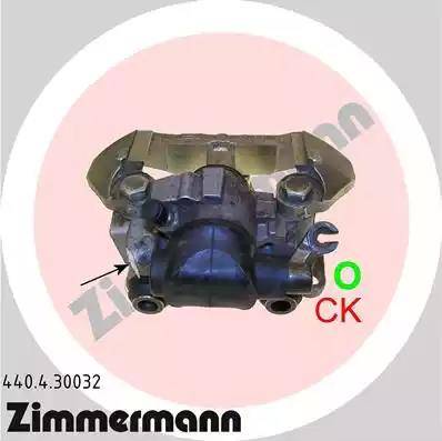 Zimmermann 440.4.30032 - Тормозной суппорт autosila-amz.com