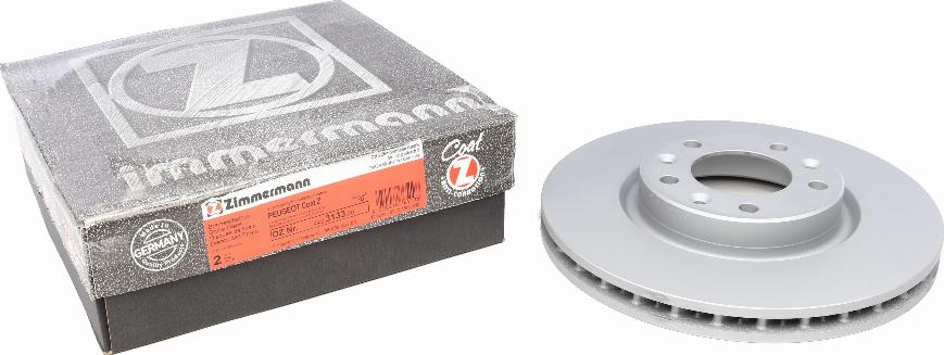 Zimmermann 440.3133.20 - Тормозной диск autosila-amz.com