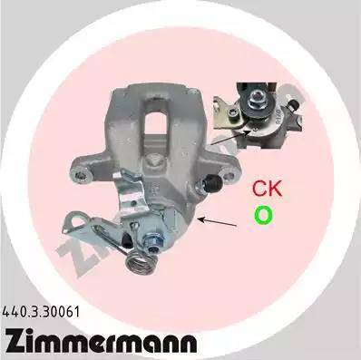 Zimmermann 440.3.30061 - Тормозной суппорт autosila-amz.com