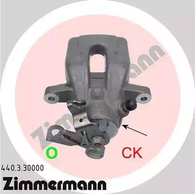 Zimmermann 440.3.30000 - Тормозной суппорт autosila-amz.com