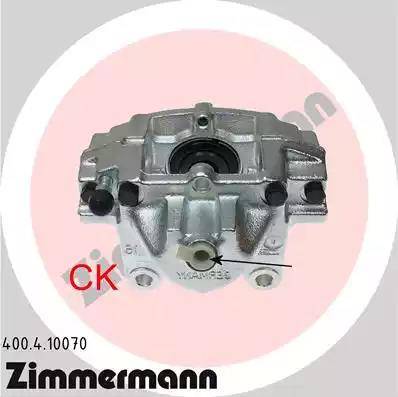 Zimmermann 400.4.10070 - Тормозной суппорт autosila-amz.com