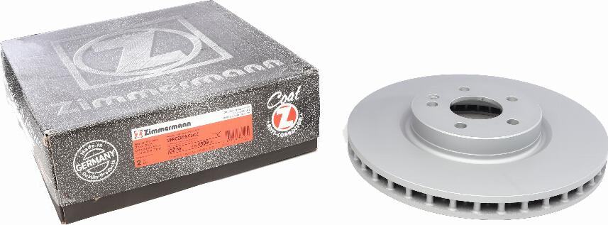 Zimmermann 400.5509.20 - Тормозной диск autosila-amz.com