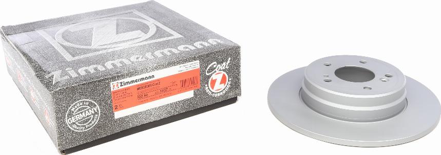 Zimmermann 400.1437.20 - Тормозной диск autosila-amz.com