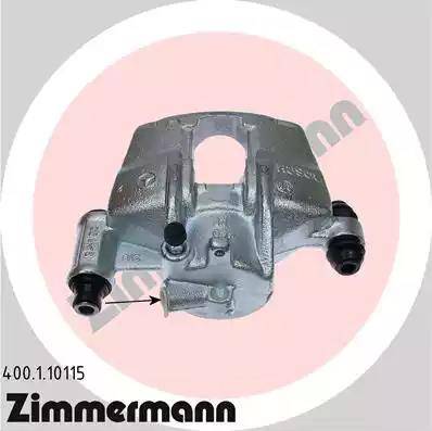 Zimmermann 400.1.10115 - Тормозной суппорт autosila-amz.com