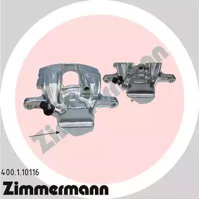 Zimmermann 400.1.10116 - Тормозной суппорт autosila-amz.com