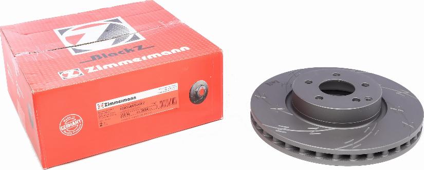 Zimmermann 400.3654.53 - Тормозной диск autosila-amz.com