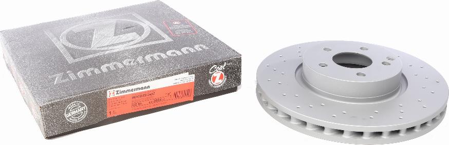 Zimmermann 400.3654.20 - Тормозной диск autosila-amz.com