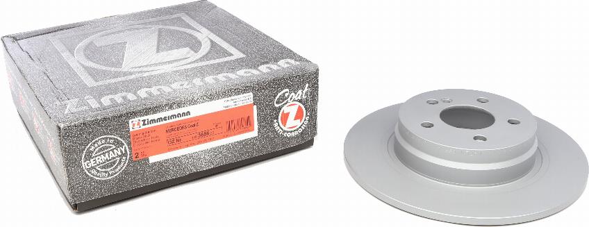 Zimmermann 400.3656.20 - Тормозной диск autosila-amz.com