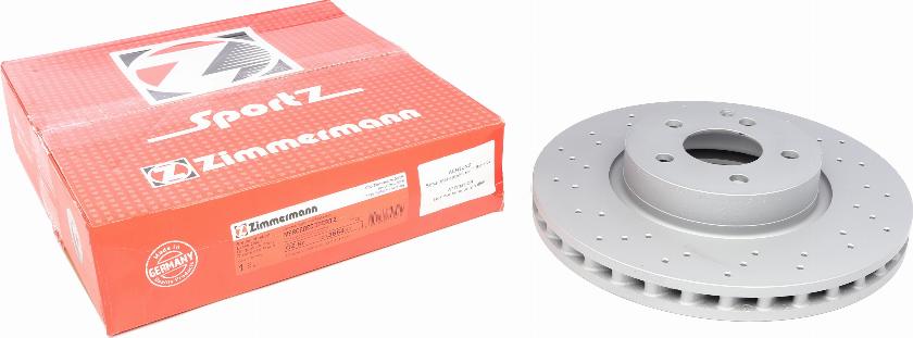 Zimmermann 400.3664.52 - Тормозной диск autosila-amz.com