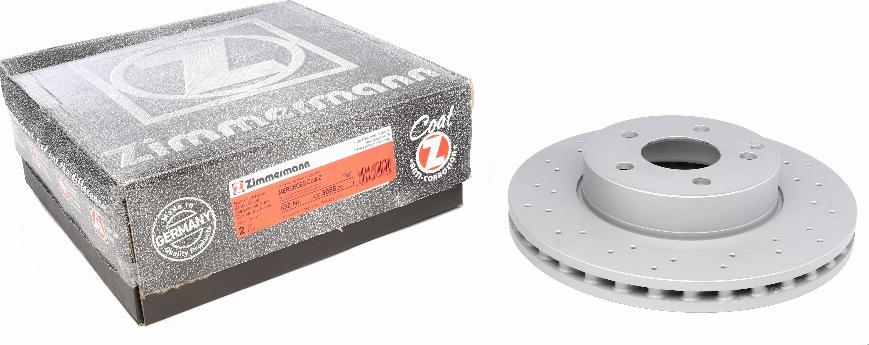 Zimmermann 400.3665.20 - Тормозной диск autosila-amz.com