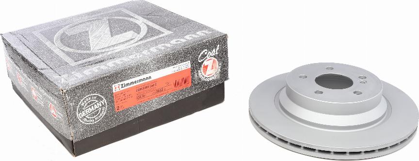 Zimmermann 400.3622.20 - Тормозной диск autosila-amz.com