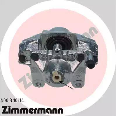 Zimmermann 400.3.10114 - Тормозной суппорт autosila-amz.com