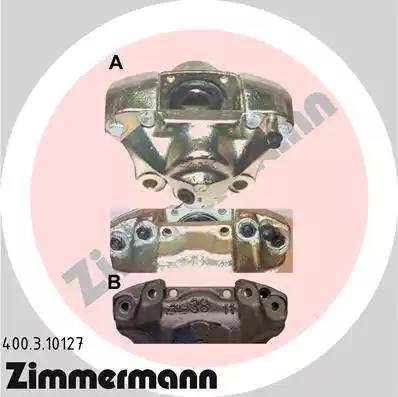 Zimmermann 400.3.10127 - Тормозной суппорт autosila-amz.com