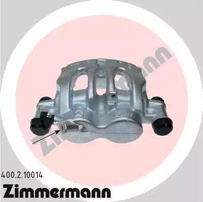 Zimmermann 400.2.10014 - Тормозной суппорт autosila-amz.com