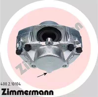 Zimmermann 400.2.10104 - Тормозной суппорт autosila-amz.com