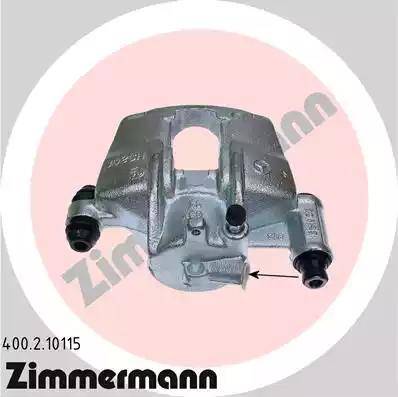 Zimmermann 400.2.10115 - Тормозной суппорт autosila-amz.com