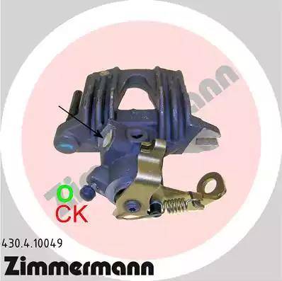 Zimmermann 430.4.10049 - Тормозной суппорт autosila-amz.com