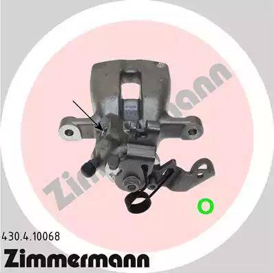 Zimmermann 430.4.10068 - Тормозной суппорт autosila-amz.com