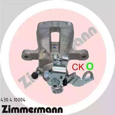 Zimmermann 430.4.10004 - Тормозной суппорт autosila-amz.com