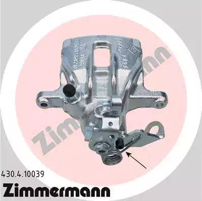 Zimmermann 430.4.10039 - Тормозной суппорт autosila-amz.com