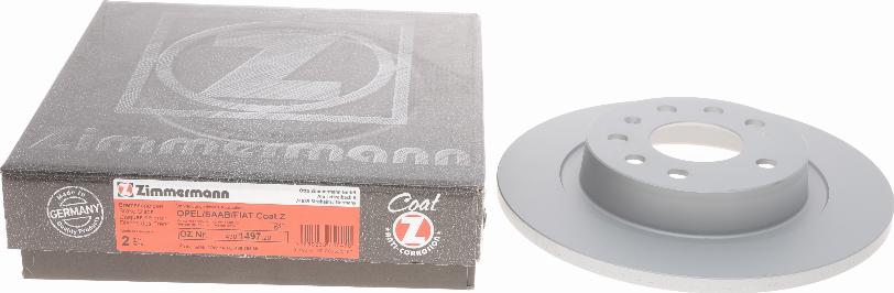 Zimmermann 430.1497.20 - Тормозной диск autosila-amz.com