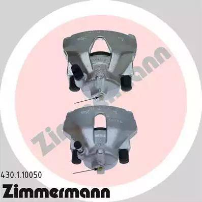 Zimmermann 430.1.10050 - Тормозной суппорт autosila-amz.com