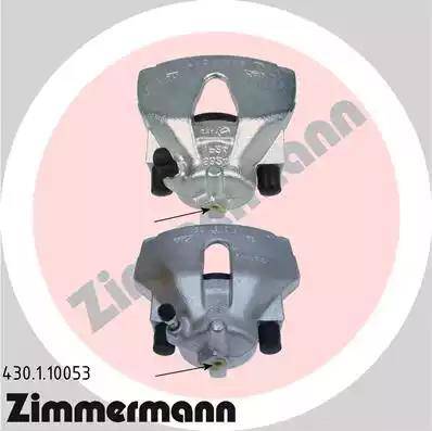 Zimmermann 430.1.10053 - Тормозной суппорт autosila-amz.com