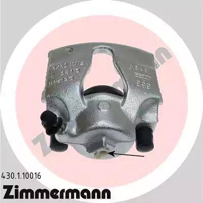 Zimmermann 430.1.10016 - Тормозной суппорт autosila-amz.com