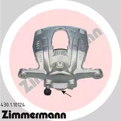 Zimmermann 430.1.10124 - Тормозной суппорт autosila-amz.com