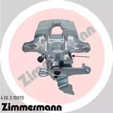 Zimmermann 430.3.10013 - Тормозной суппорт autosila-amz.com