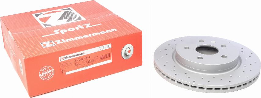 Zimmermann 430.2618.52 - Тормозной диск autosila-amz.com