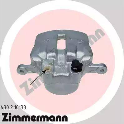 Zimmermann 430.2.10138 - Тормозной суппорт autosila-amz.com