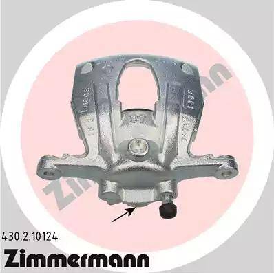 Zimmermann 430.2.10124 - Тормозной суппорт autosila-amz.com