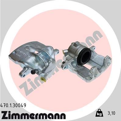Zimmermann 470.1.30049 - Тормозной суппорт autosila-amz.com