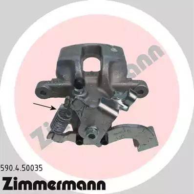 Zimmermann 590.4.50035 - Тормозной суппорт autosila-amz.com
