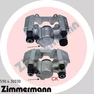 Zimmermann 590.4.30030 - Тормозной суппорт autosila-amz.com