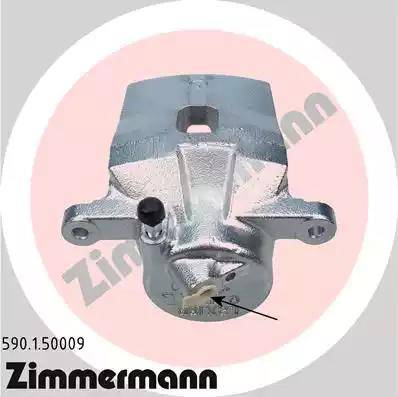 Zimmermann 590.1.50009 - Тормозной суппорт autosila-amz.com