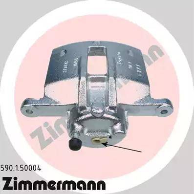 Zimmermann 590.1.50004 - Тормозной суппорт autosila-amz.com