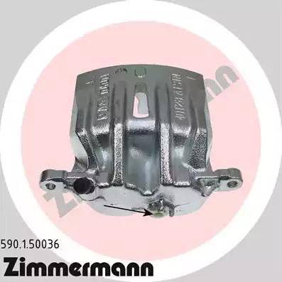 Zimmermann 590.1.50036 - Тормозной суппорт autosila-amz.com