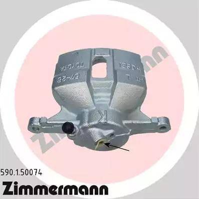 Zimmermann 590.1.50074 - Тормозной суппорт autosila-amz.com