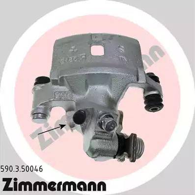 Zimmermann 590.3.50046 - Тормозной суппорт autosila-amz.com
