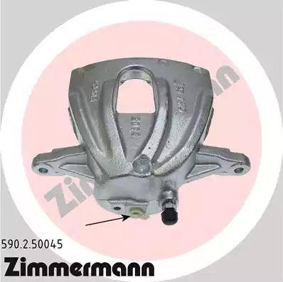 Zimmermann 590.2.50045 - Тормозной суппорт autosila-amz.com